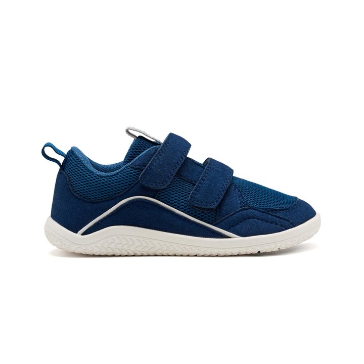 Gioseppo, Pantofi sport din cu inchidere velcro si garnituri din plasa - 45375, Bleumarin