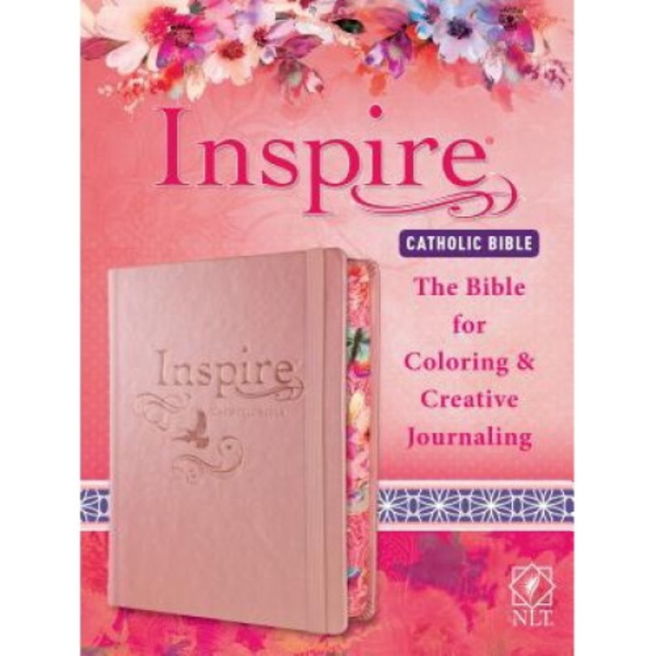 Inspire Catholic Bible Nlt: The Bible For Coloring & Creative Journaling - Tyndale