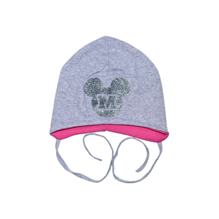 Caciula Minnie pentru fete, Mini Junior CAMJ1103-2, Gri 116923