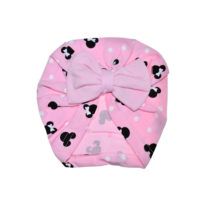 Minnie Turbán lányoknak, Mini Junior TMJ1103-3, rózsaszín 116895