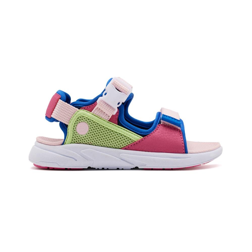 Gioseppo, Sandale cu inchidere velcro si aspect contrastant Danforth, Roz, 38 EU