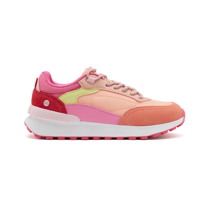 Gioseppo, Pantofi sport cu garnituri din piele intoarsa Otisfield, Fucsia
