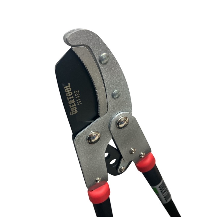 Foarfeca de grădinărit ÜBERTOOL - 56 cm mâner negru roșu