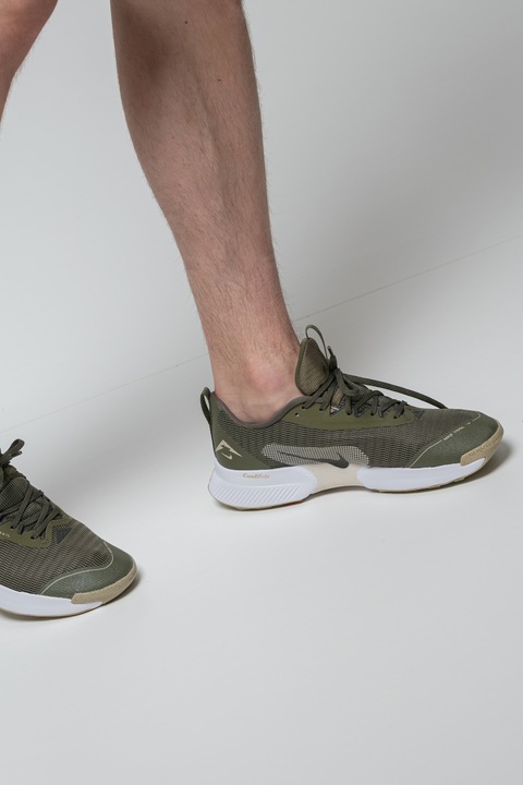 Nike, Juniper Trail 3 hálós futócipő, Bézs/Halványzöld