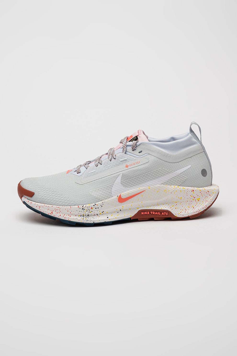 Nike, Pantofi Pegasus Trail 5 GTX impermeabili din material textil, pentru alergare, Albastru glaciar, 8.5