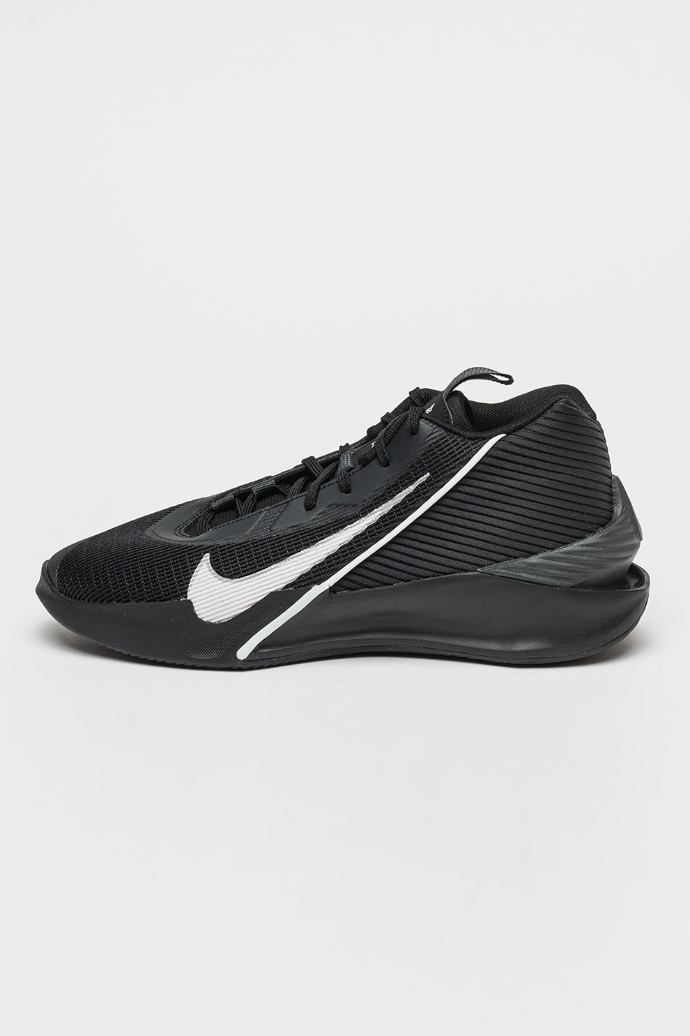 Nike, Pantofi pentru baschet Jump G.T. Jump Academy, Negru, Alb optic, 11.5