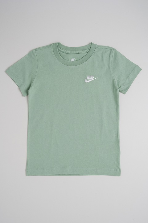 Nike, Тениска Futura с овално деколте, Светлозелен