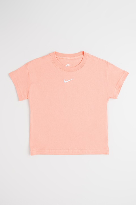 Nike, Pamutpóló logós részlettel, Barackszín