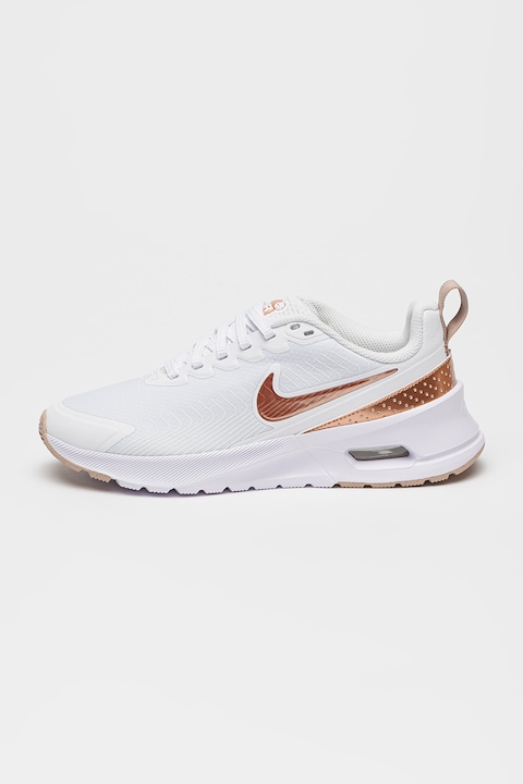 Nike, Спортни обувки Air Max Nuaxis, Розово златисто/Мръснобял