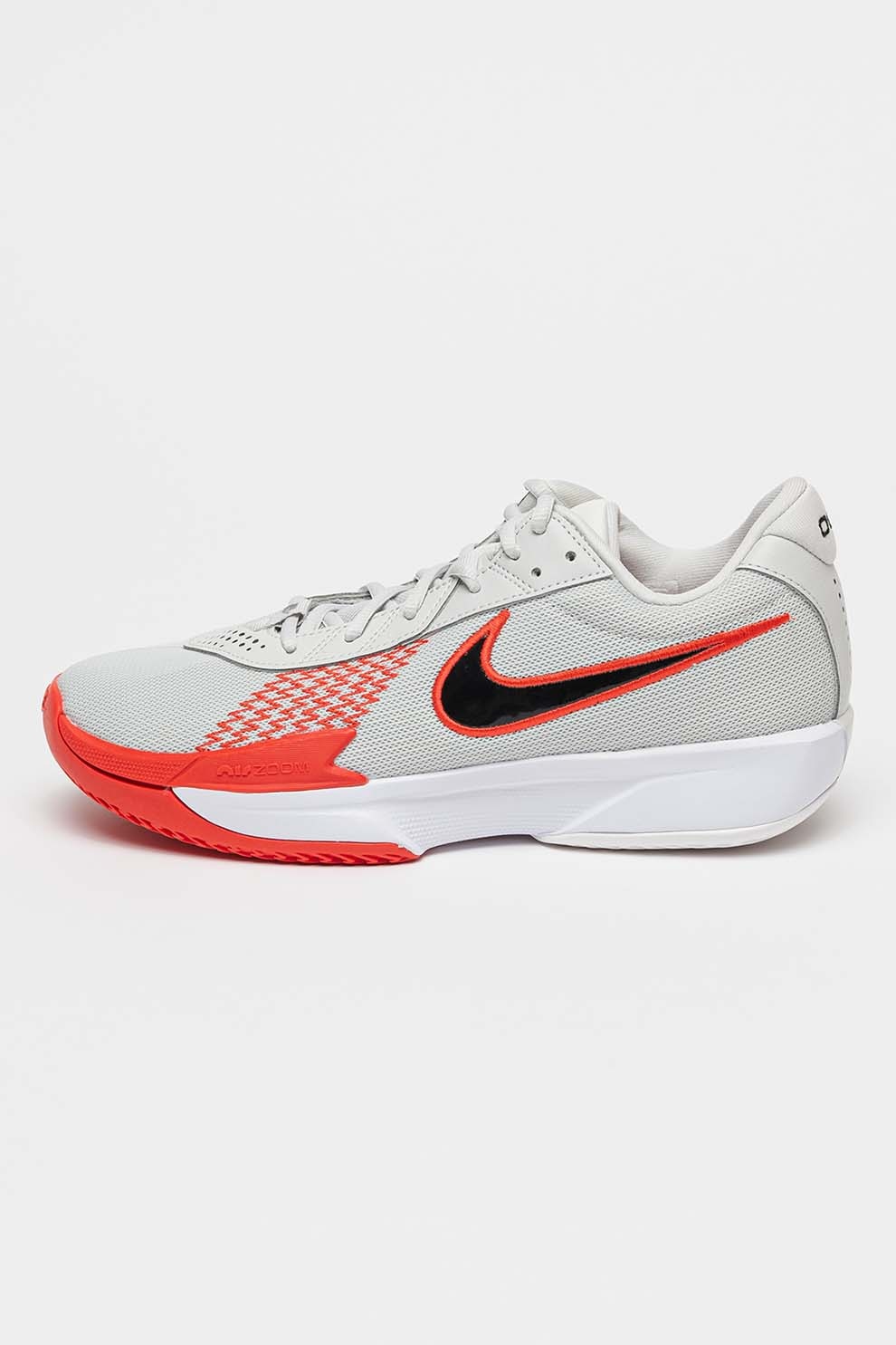 Nike, Pantofi Air Zoom G.T. Cut Academy cu logo, pentru baschet, Rosu, Negru, Verde marin, 10
