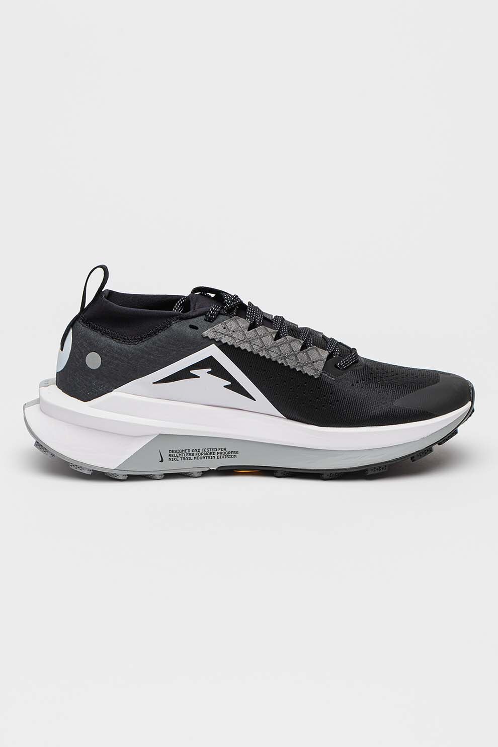 Nike, Pantofi low-cut pentru alergare Zegama 2, Negru, Gri deschis
