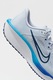 Nike, Обувки Quest 6 за бягане с лого, Светлосин, 9.5