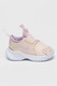 Nike, Pantofi sport slip-on cu logo, Lila/Bej deschis
