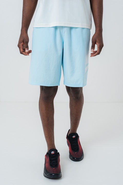 Nike, Bermude cu logo, Albastru pastel