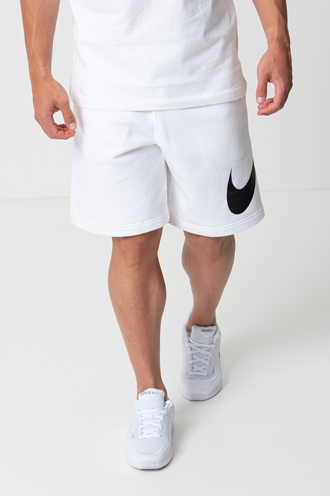 Nike, Бермуди с връзка и джобове, Бял