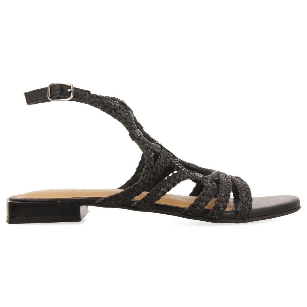 Gioseppo, Sandale de piele Birch, Negru, 36