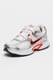Nike, Pantofi sport V5 RNR cu insertii de plasa, Rosu/Alb optic/Argintiu