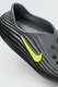 Nike, Сабо ReactX Rejuven 8 с перфорации, Черен/Светло сив/Бледозелен
