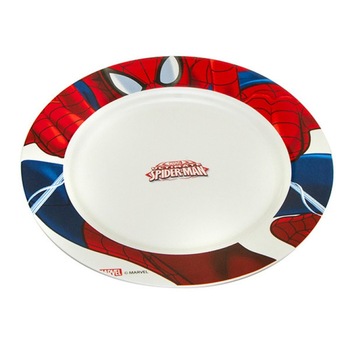 Farfurie intinsa Disney Spiderman PRC, Portelan, 19 cm, Multicolor Farfurie intinsa Disney Spiderman PRC, Portelan, 19 cm, Multicolor