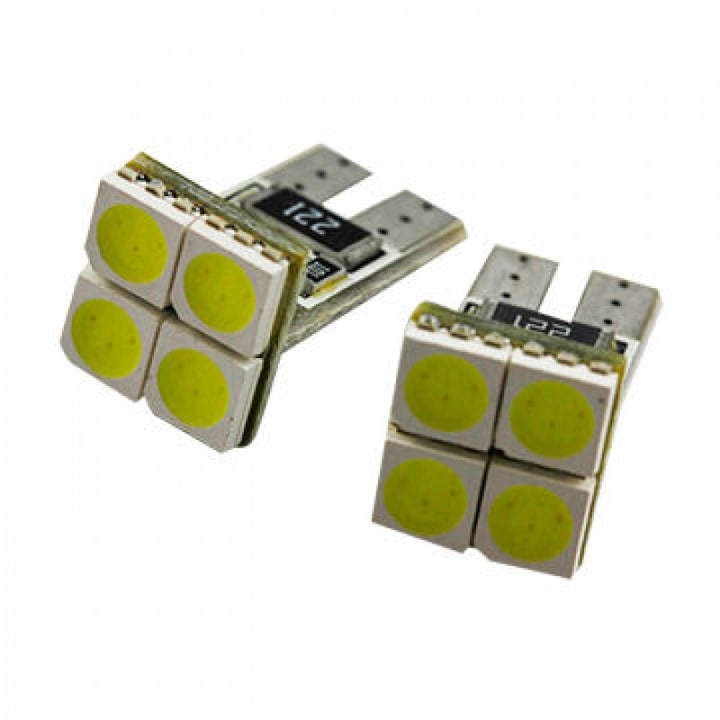 Led T10 4 smd CAN