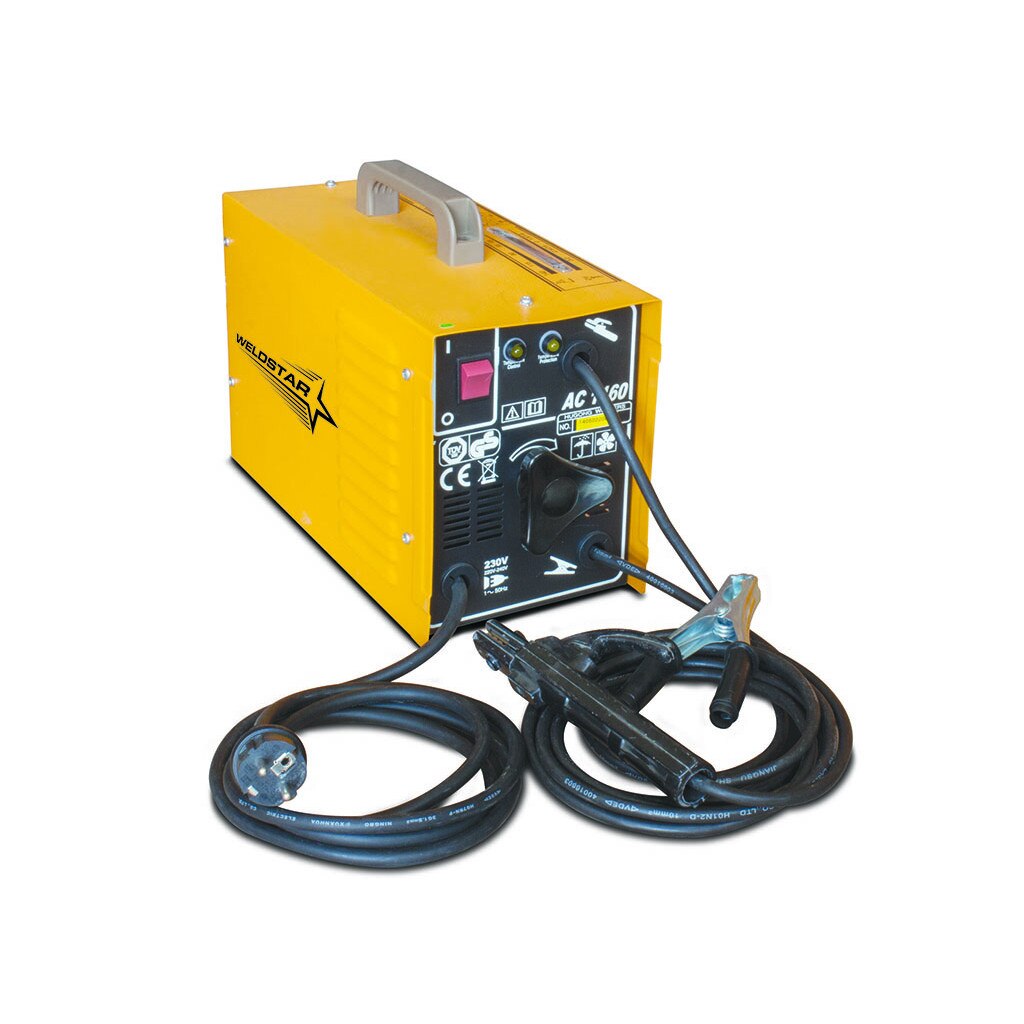 Aparat sudura Weldstar AC1160, electrod 1.6 - 4.0 mm, 18 Kg, accesorii incluse