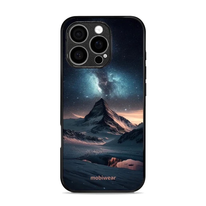 Carcasa Mobiwear Glossy pentru Apple iPhone 16 Pro, rezistenta la socuri si zgarieturi, multicolor, 10x15x22cm