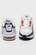 Nike, Air Max sneaker bőr és szintetikus részletekkel, Fehér, Aranyszín, Tengerészkék, 8
