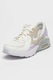 Nike, Pantofi sport cu garnituri de piele intoarsa Air Max Excee, Gri cenusiu/Lila/Alb optic