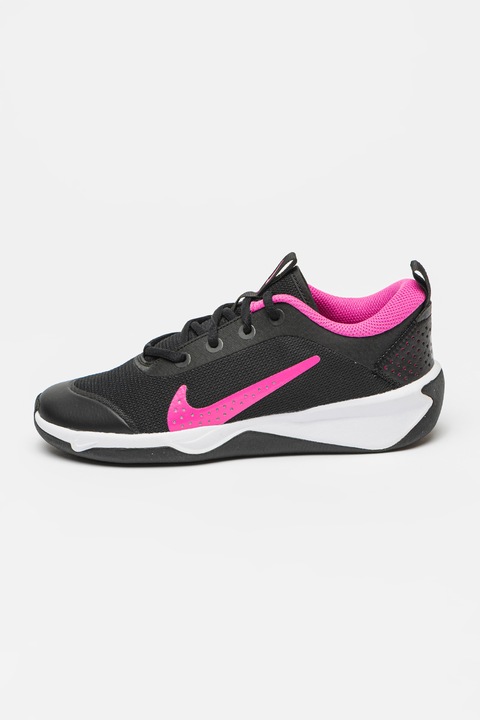 Nike, Pantofi pentru antrenament Omni Multi-Court, Negru/Roz