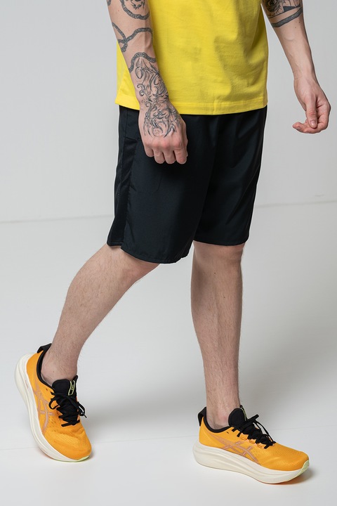 Nike, Pantaloni scurti uni cu buzunare laterale, Negru, S