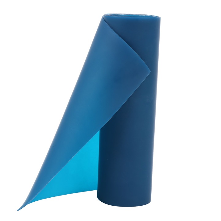 Banda elastica pentru prastie, Enforose, 0.75 mm x 2 m, albastru, plata, rezistenta la uzura