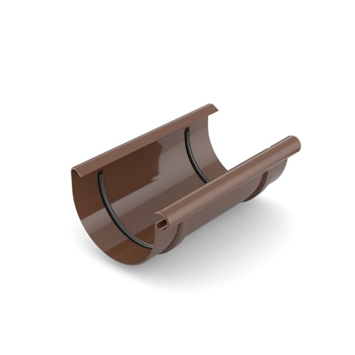 Racord scurgere Bryza, sistem 125, 75mm, culoare bruna