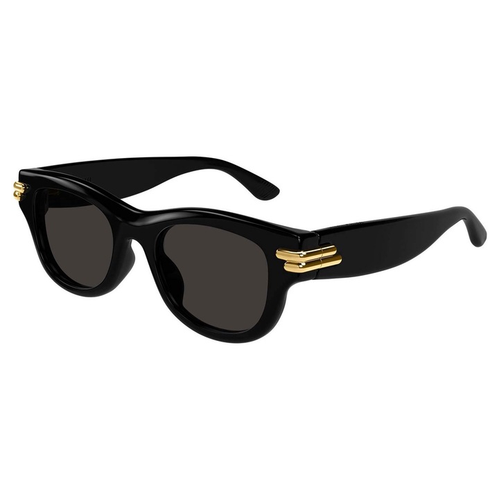 Bottega Veneta női napszemüveg bv1323sk, fekete acetát, 52x20x145