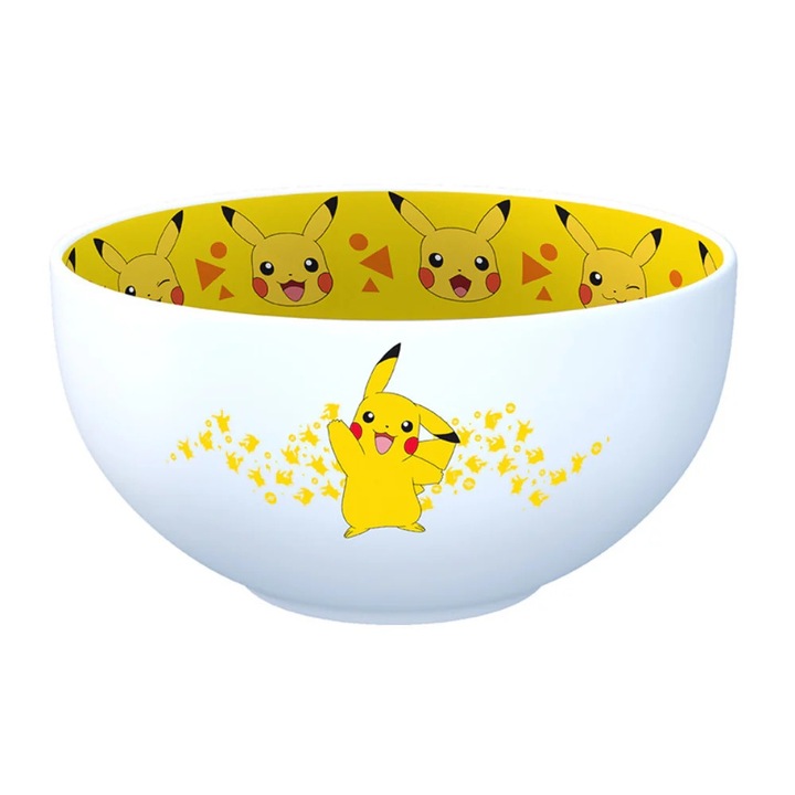 Kerámia Tál ABYstyle, Pokemon, 600 ml, Pikachu
