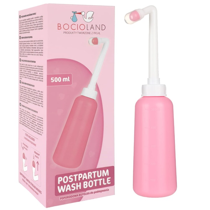 Dispozitiv pentru igiena intima in timpul sarcinii si postpartum Bocioland Wash Bottle BL163