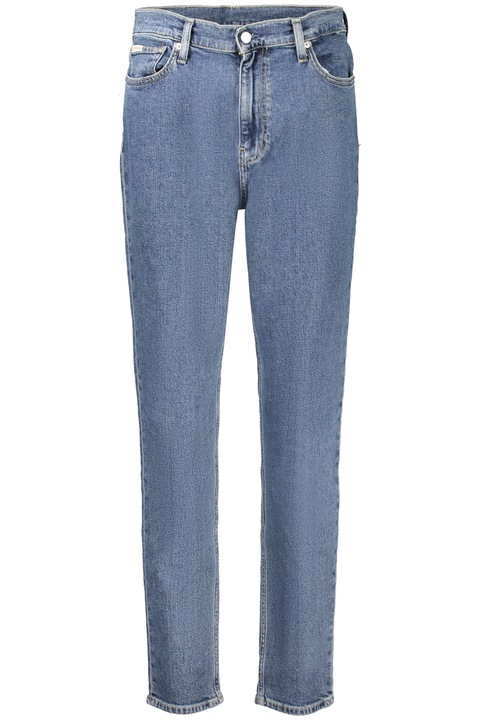 Дамски дънки, CALVIN KLEIN, 99% памук, 1% еластан, Син, J20J224030, Син
