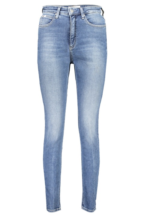 Дамски дънки, CALVIN KLEIN, 94% памук, 2% еластан, 4 еластана, сини, W26-L30 US, J20J223640