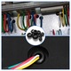 Set mixt 200 buc. O-ringuri Cauciuc pentru Protectia Firelor MaxTech®, Conectorilor si Cablu, Kit Grommet Electric, Reducere diametru gauri, Diverse Dimensiuni, Organizate in Cutie