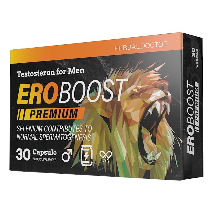 Eroboost - Taurin Szelén Cink Maca Ginseng Mace Ginkgo Biloba 30 kapszula