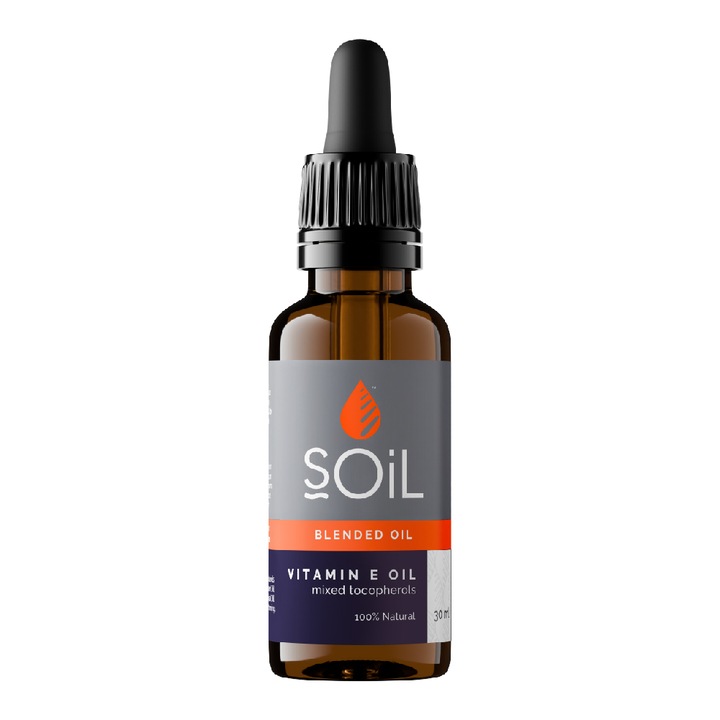 Vitamina E ULEI Baza, 100% Organic, 30 ml, SOiL