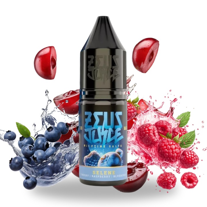 Lichid Tigara Electronica Zeus Juice 10 ml, nicotina 20 mg - Cherry Raspberry Blueberry