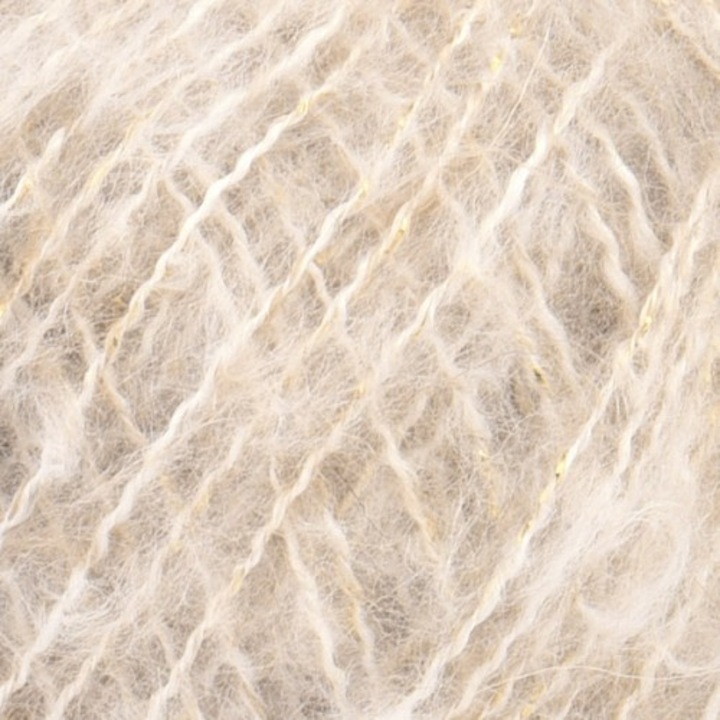 Set 2 buc fir textil Stenli Romantic, 50g / 220m, bej - cod 04