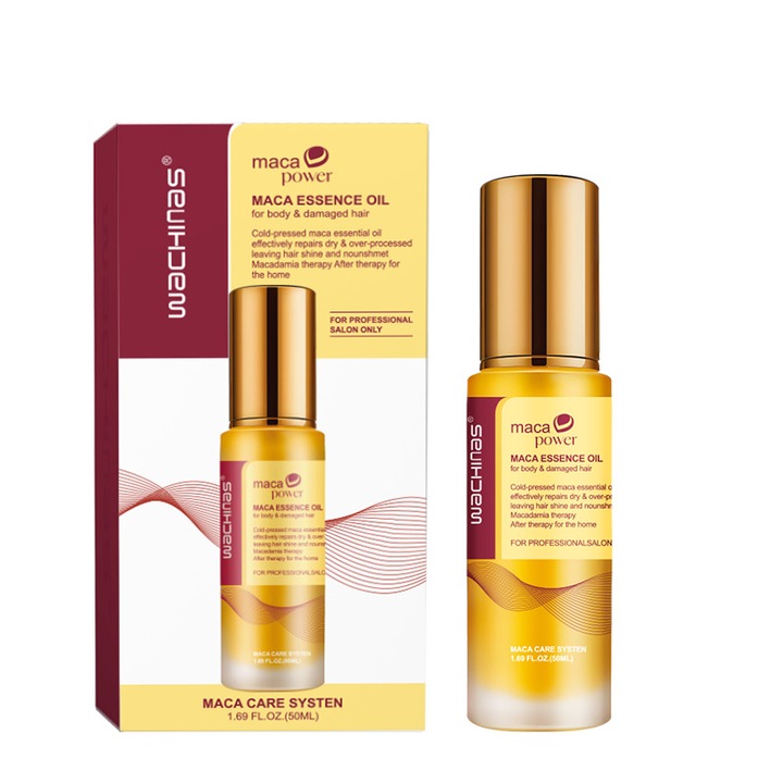 Ulei esential de par cu argan marocan 50ml, pentru par neted, sanatos
