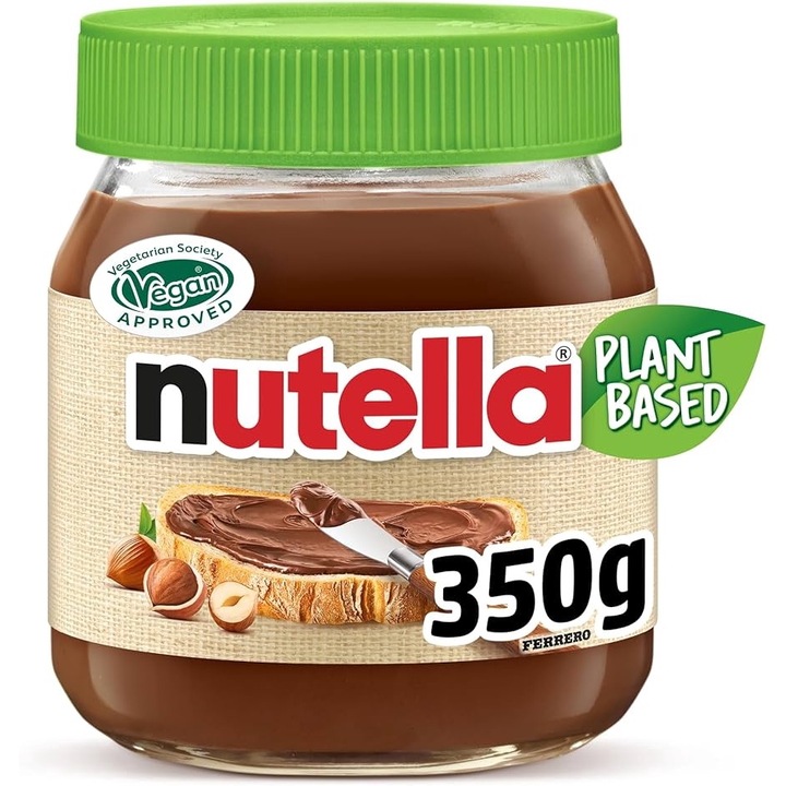 Mogyorós kenhető kakaós, Nutella növényi alapú, vegán, 350 g