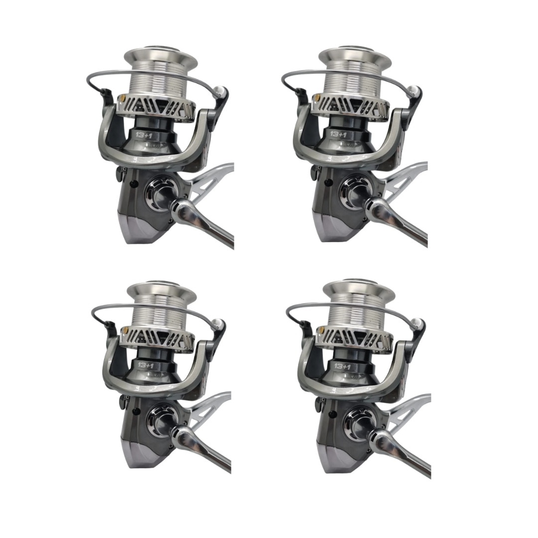 Mulineta Saimino JS 10000, 14 rulmenti, tambur metalic - eMAG.ro