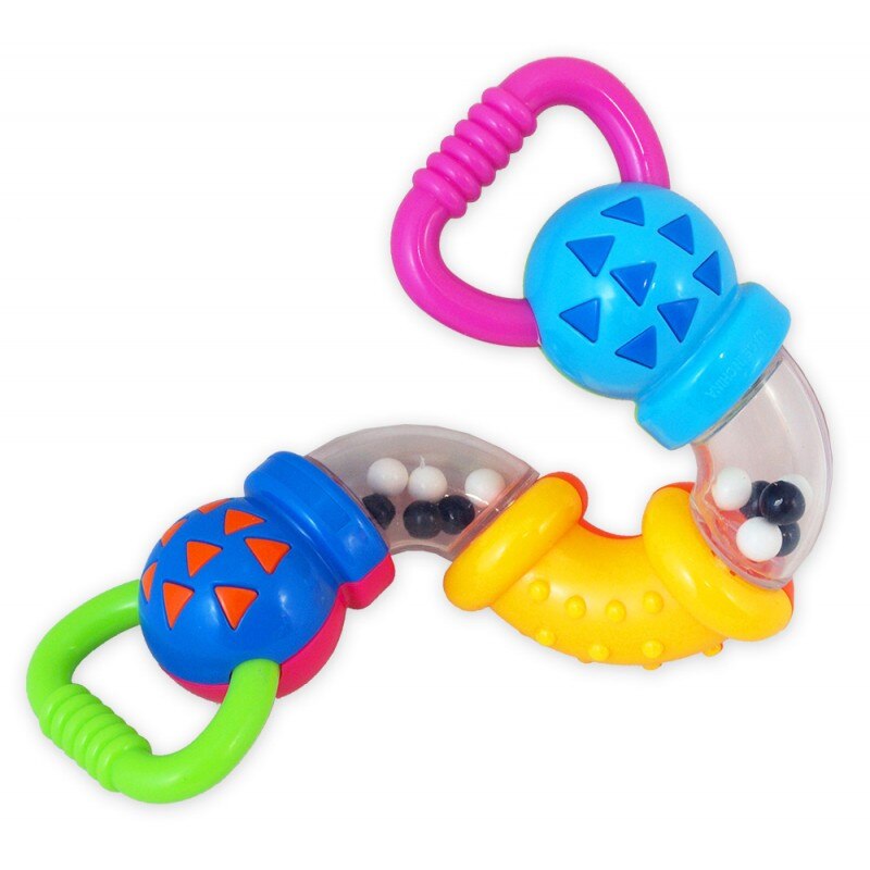 Baby Mix Jucarie dentitie si zornaitoare 0m+ Spirala