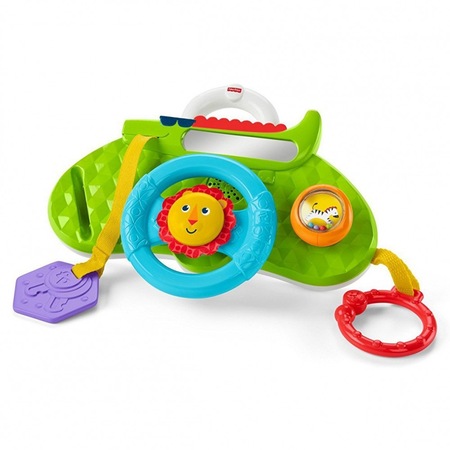 throw dust in eyes None Slightly Jucarie interactiva cu sunete Fisher-Price Rollin and Strollin Dashboard -  eMAG.ro