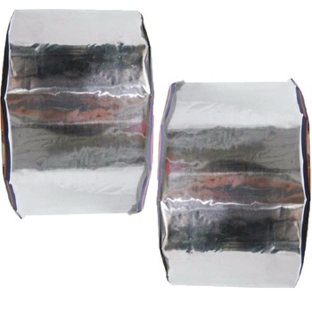 Pachet - 2 x Banda din Aluminiu 10cm latime, Cu bitum si adeziv, pentru reparatii rapide, 10m Pachet - 2 x Banda din Aluminiu 10cm latime, Cu bitum si adeziv, pentru reparatii rapide, 10m