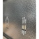 Felinar metalic pentru cimitir, GRS F5G, vopsit electrostatic gri-argintiu, fara picior, 44,8x33,0x19,0 cm