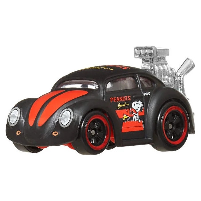 Masinuta metalica Hot Wheels, Peanuts, Volkswagen Beetle, 1/5